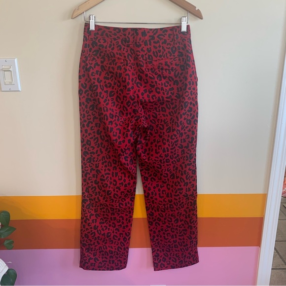 VANS Authentic Chino Pant in Chili Pepper Leopard - Picture 8 of 10